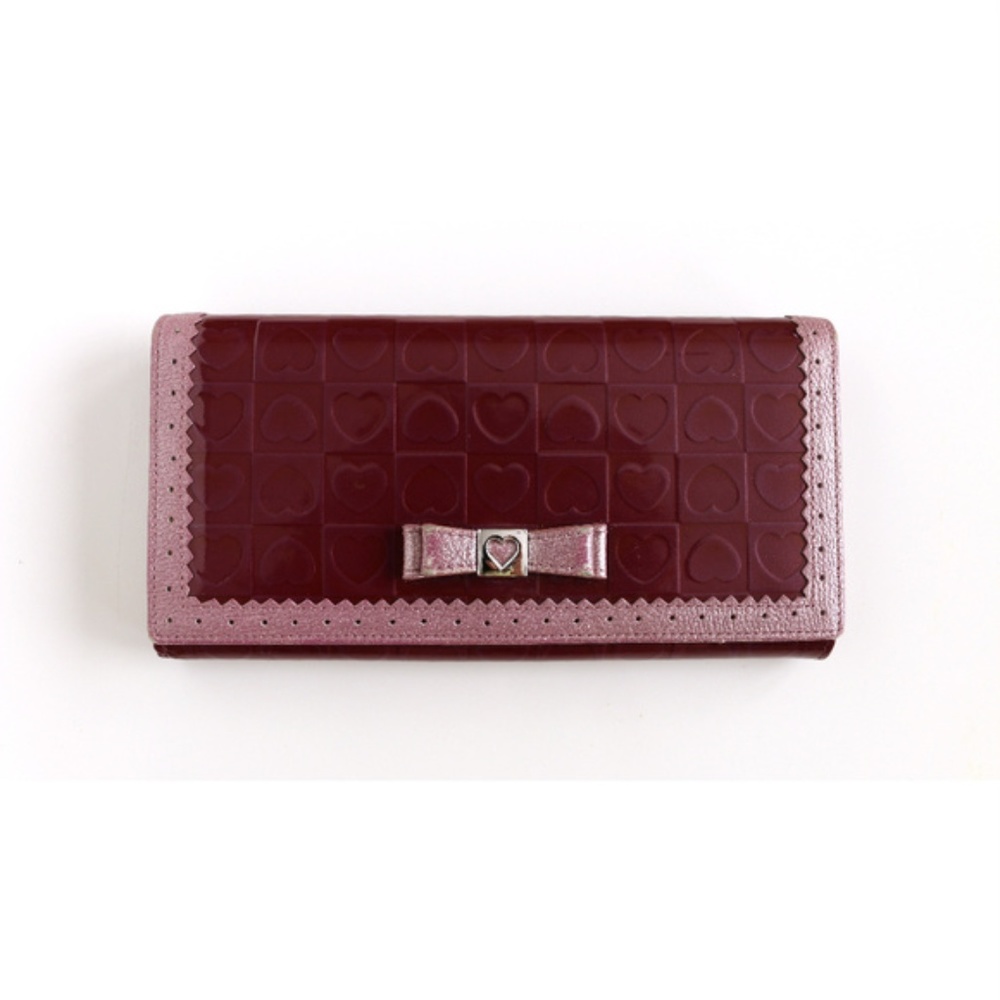LOVCAT PARIS purple wallet